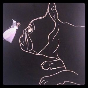 Ted Baker Frenchie Meets Fairie Black Cotton Shirt